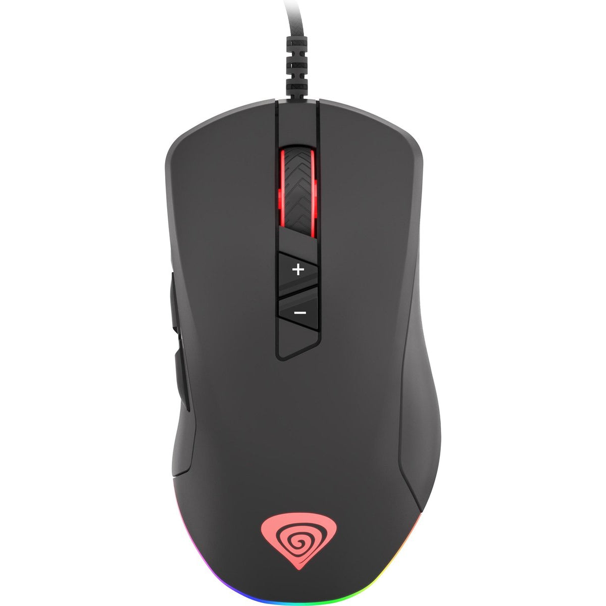 Genesis Xenon 770 RGB – FPS en MMO Gaming Muis – Aanpasbaar – Tot 14 Programmeerbare Knoppen – 10200 DPI Genesis Xenon 770 RGB – FPS en MMO Gaming Muis – Aanpasbaar – Tot 14 Programmeerbare Knoppen – 10200 DPI